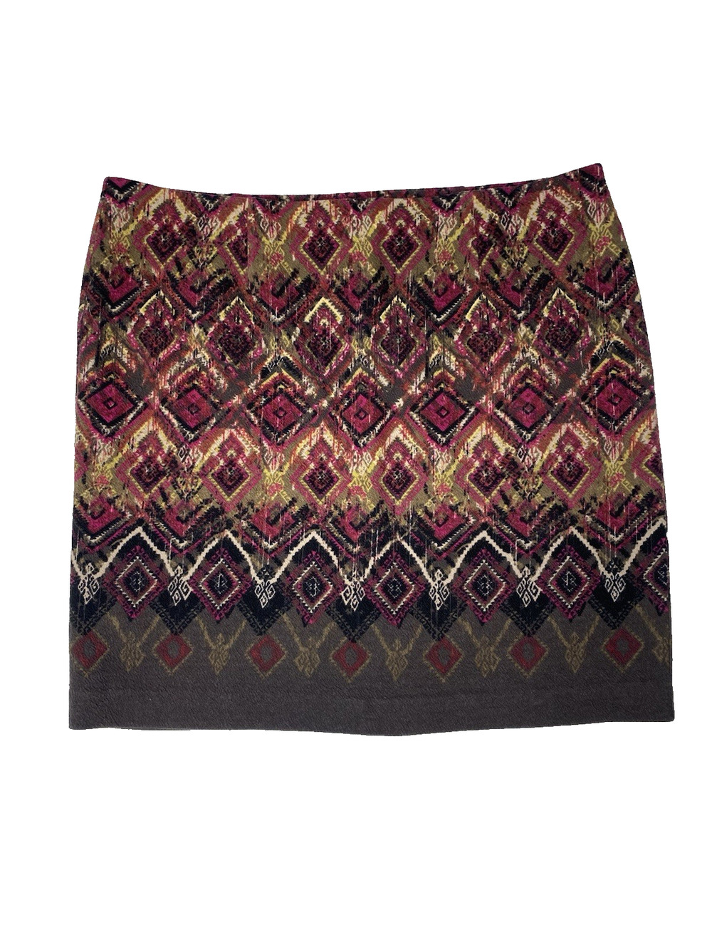 J Jill Skirt Womens Size XL PETITE Stretch Office Church Career Pencil Mini